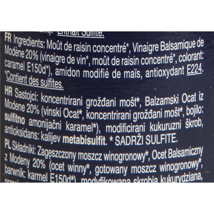 ACETO BALSAMICO DUE VITTORIE 250ml NIKAS