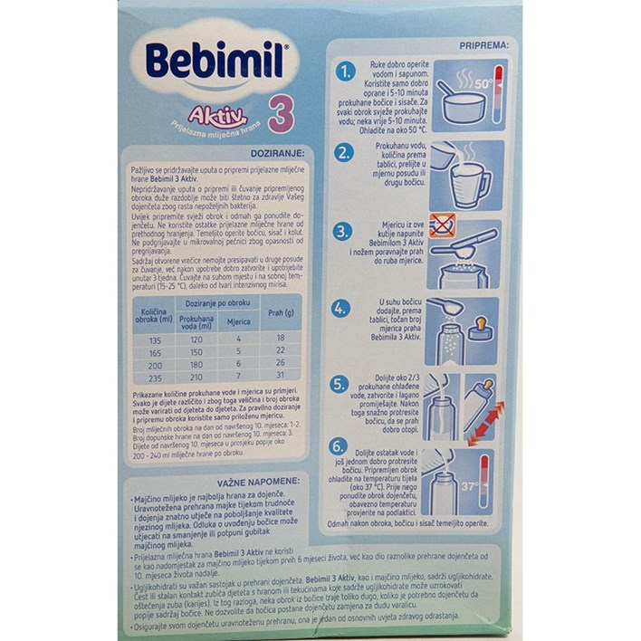 BEBEIMIL 3 AKTIV 500g ATLANTIC