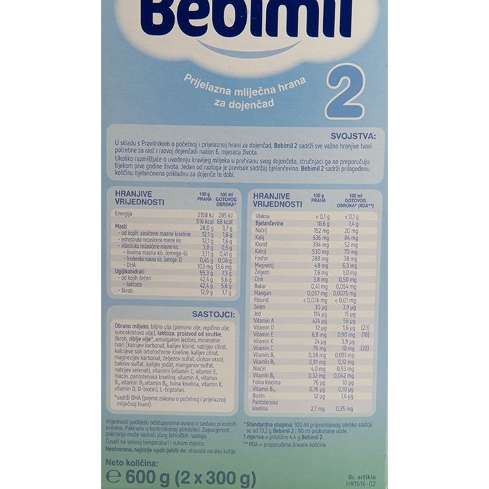BEBIMIL 2 600g ATLANTIC