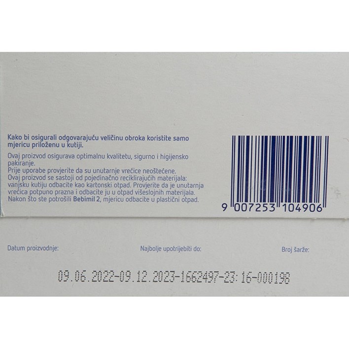 BEBIMIL 2 600g ATLANTIC