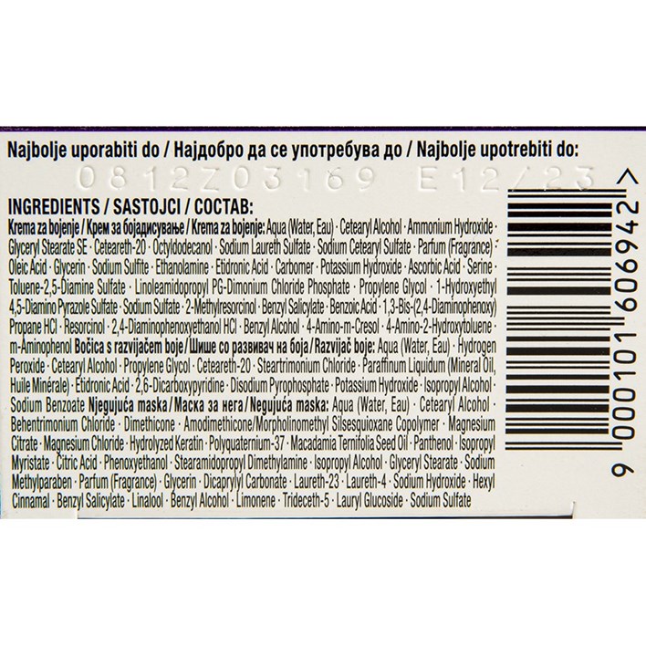 BOJA PALETTE 10-19 HLADNA SREBRENO PLAVA AWT