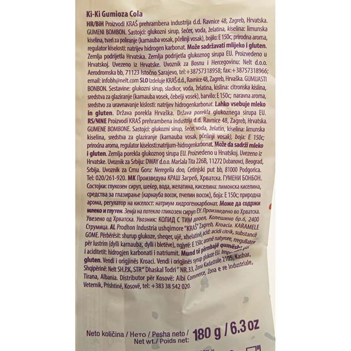 BOMBON KI-KI GUMENI COLA 180g KRAŠ