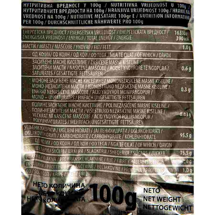 BOMBON NEGRO 100g AWT