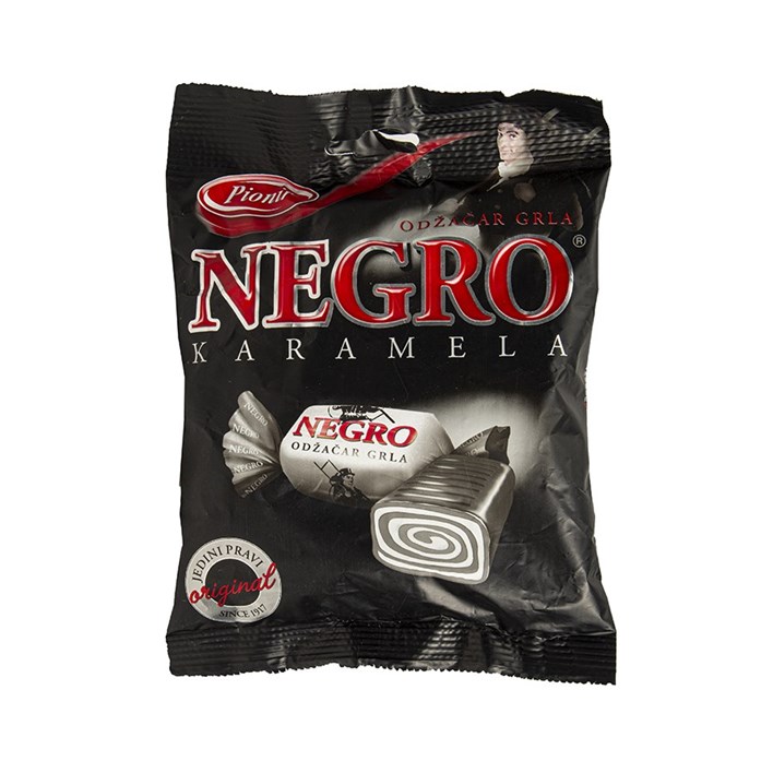BOMBON NEGRO KARAMELA 100g AWT