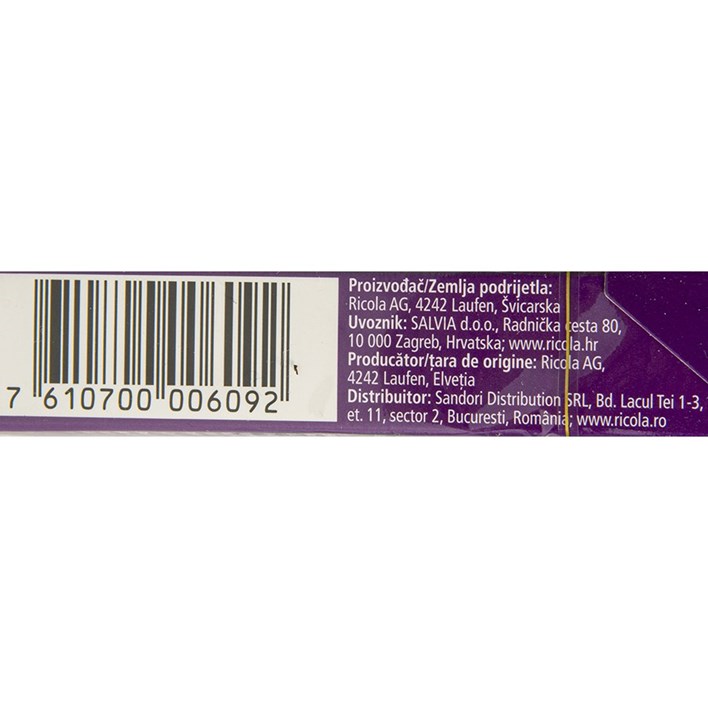 BOMBON RICOLA BAZGA 40g SALVIA