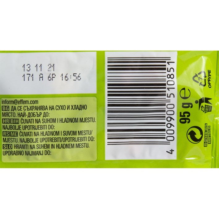 BOMBON SKITTLES CRAZY SOURS 95g ATLANTIC