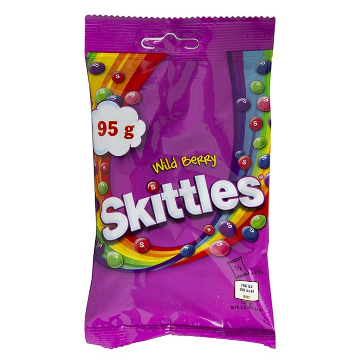 BOMBON SKITTLES WILD BERRY 95g ATLANTIC