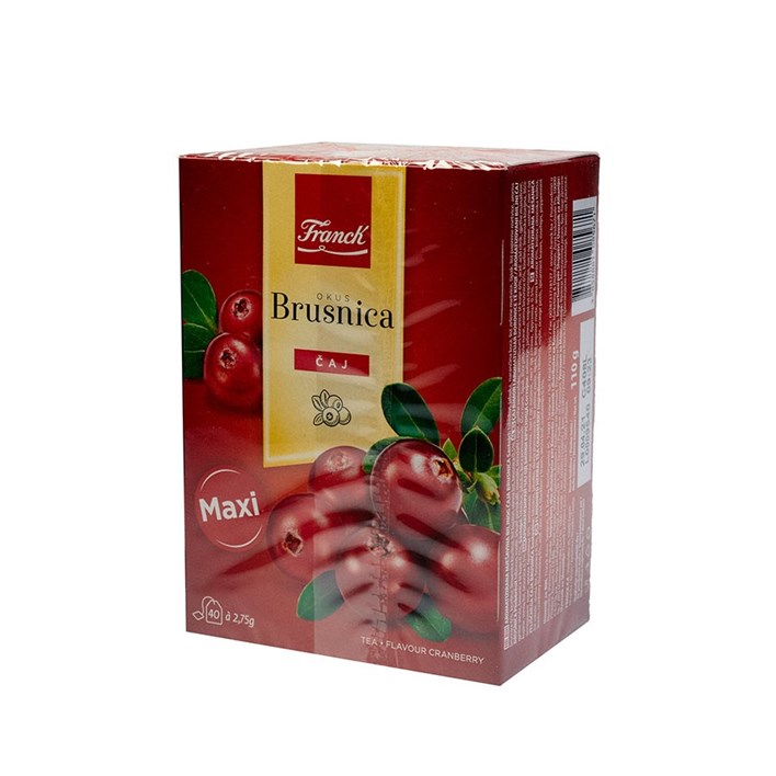 ČAJ FILTER VREĆICA BRUSNICA 110g FRANCK