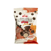 CHOCO STOBI CARAMEL 60g ČOKOLADNI DRAŽE PROIZVOD S HRSKAVOM JEZGROM ULTRA