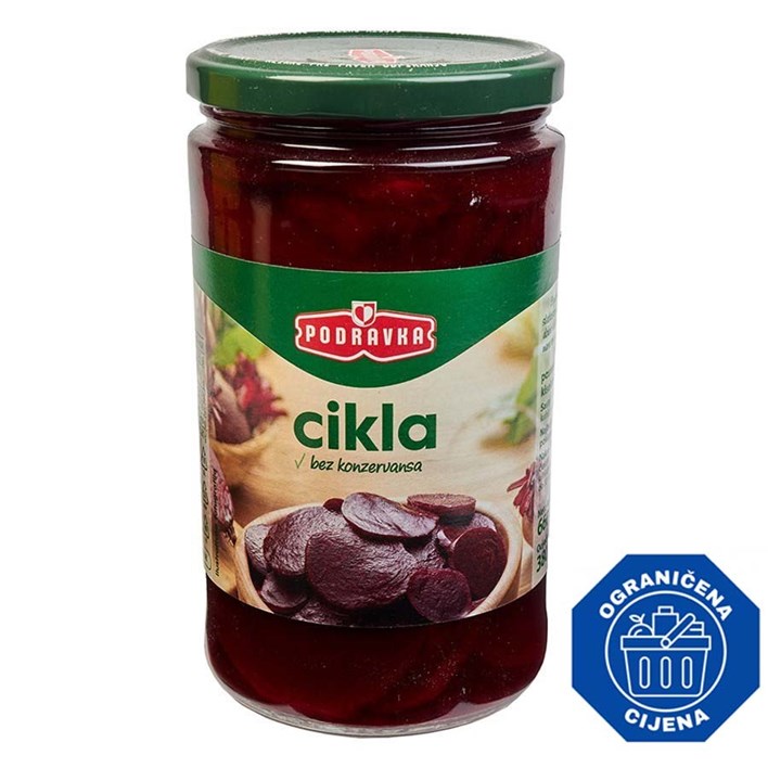 CIKLA 660g PODRAVKA