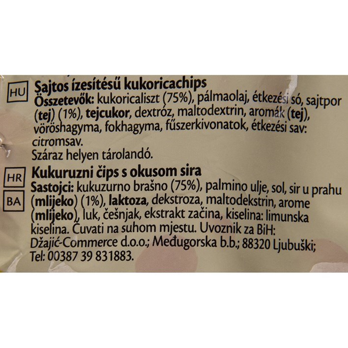 ČIPS TORTILLA SIR 200g SALVIA