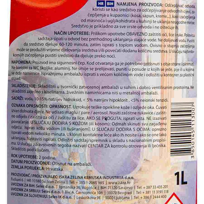 ČISTILO GROG GEL 1l