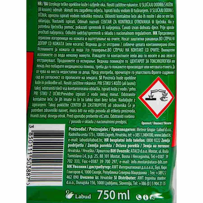 ČISTILO WC SANITAR ACTIVE GEL PINE FRESH 750ml