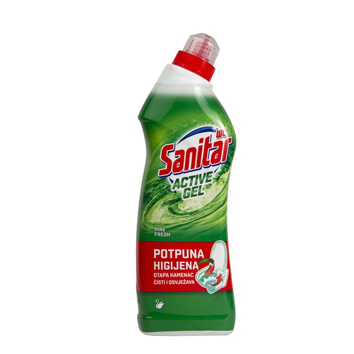 ČISTILO WC SANITAR ACTIVE GEL PINE FRESH 750ml
