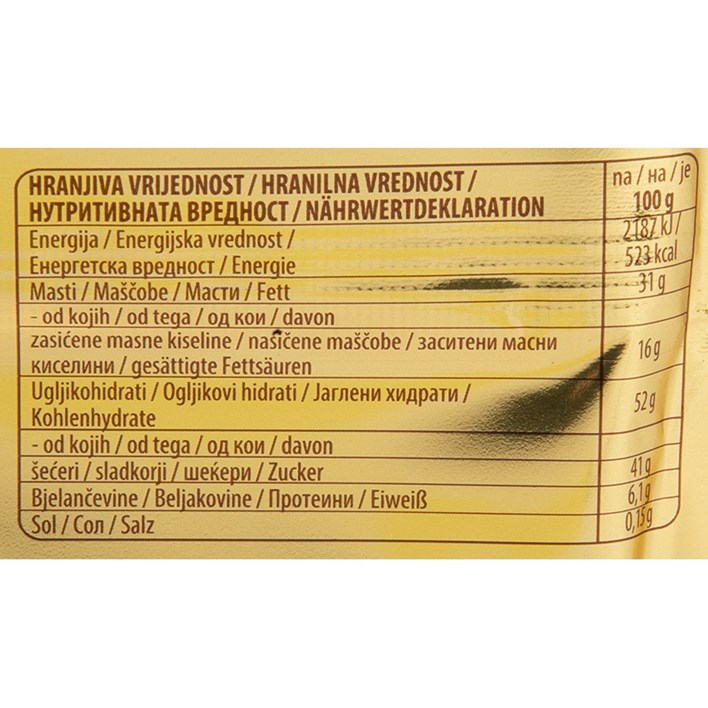 ČOKOLADA DORINA DOMAĆICA TAMNA 105g KRAŠ