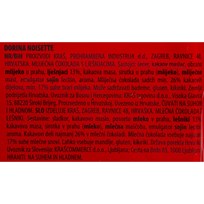 ČOKOLADA DORINA NOISETTE 220g KRAŠ