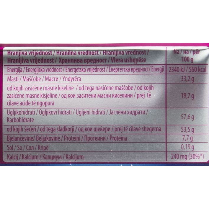ČOKOLADA MILKY PLUS 90g KANDIT