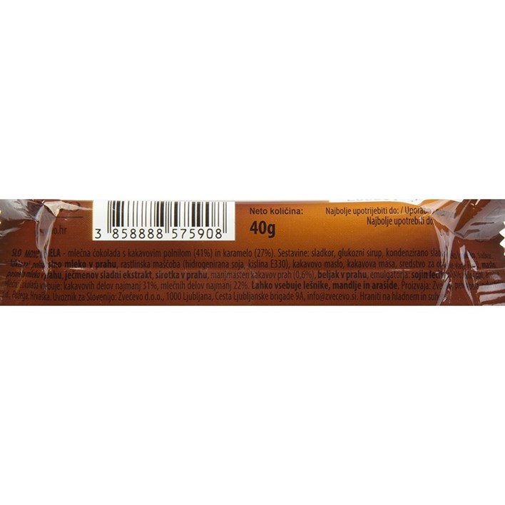 ČOKOLADA MOND KARAMELA 40g
