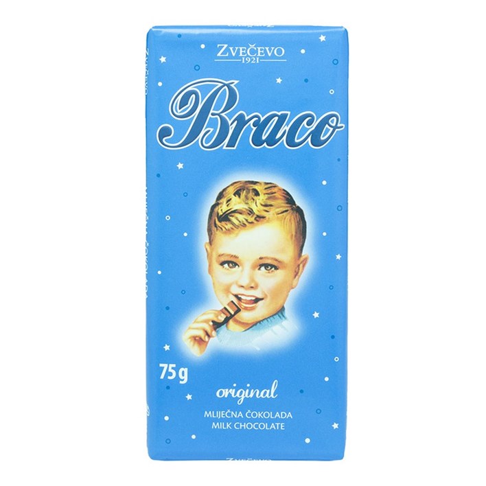 ČOKOLADA BRACO 75g ALCA