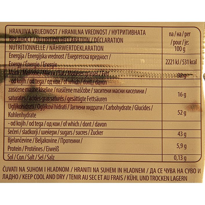ČOKOLADA DORINA DOMAĆICA 300g KRAŠ