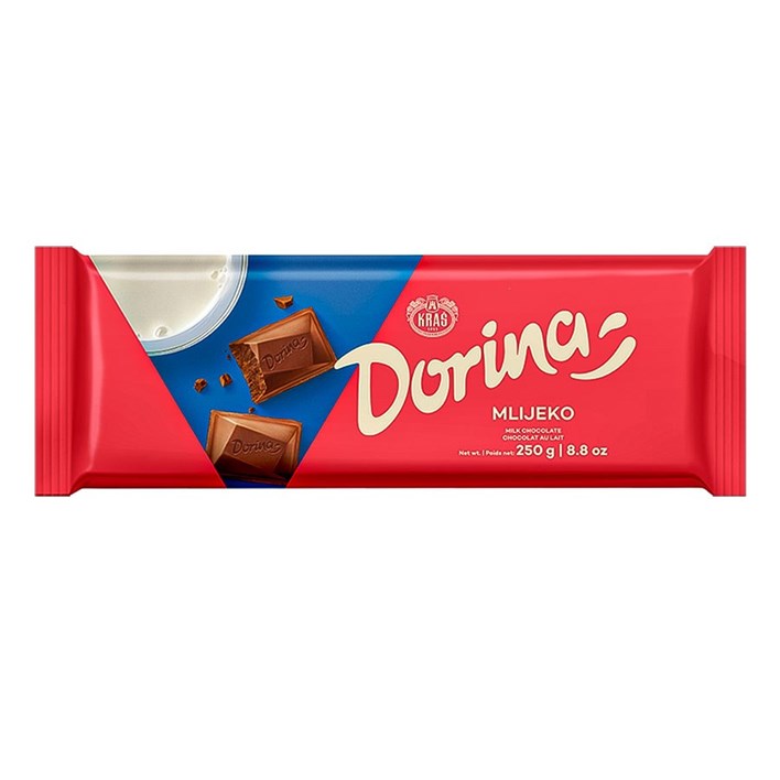 ČOKOLADA DORINA MLIJEČNA 250g KRAŠ