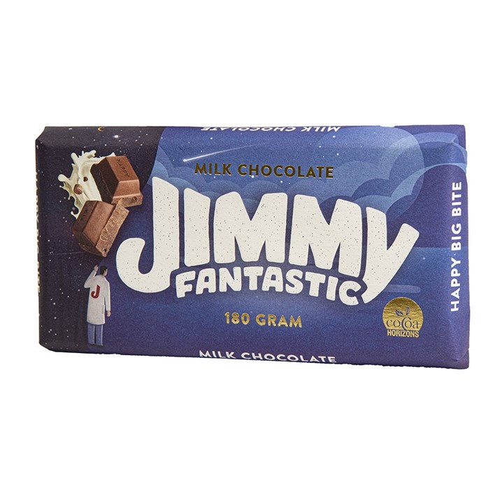 ČOKOLADA JIMMY FANTASTIC MILK 180g ATLANTIC
