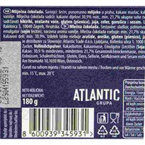 ČOKOLADA JIMMY FANTASTIC MILK 180g ATLANTIC