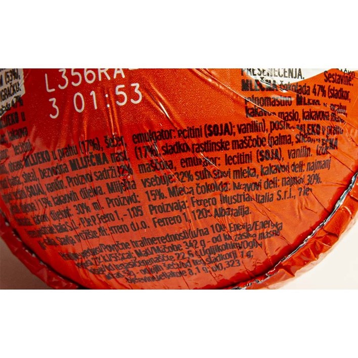 ČOKOLADA KINDER JAJE 20g ATLANTIC