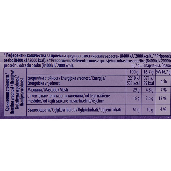 ČOKOLADA MILKA KEKS 100g AWT