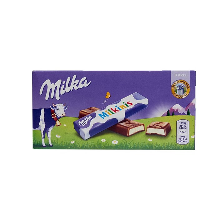 ČOKOLADA MILKA MILKINI CHOCO BAR MILK 87,5g AWT