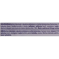 ČOKOLADA MILKA WHOLE NUTS 270g AWT