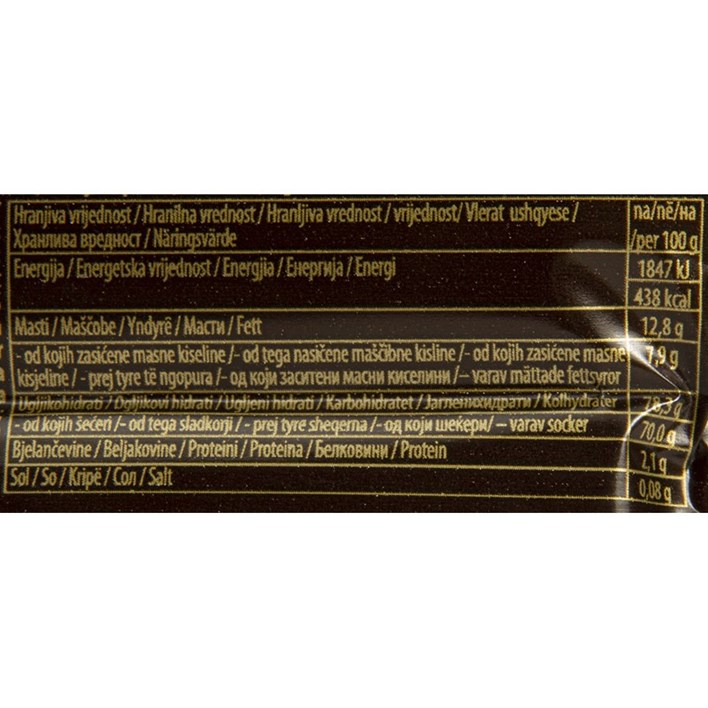 ČOKOLADA RUM PLOČICE 45g SAPONIA