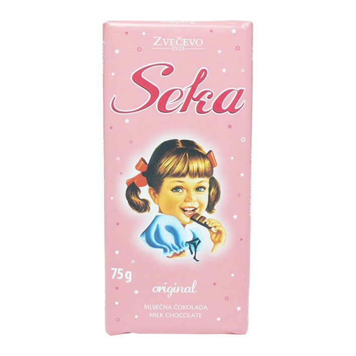 ČOKOLADA SEKA 75g ALCA