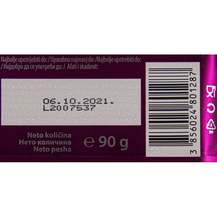 ČOKOLADA XMAS NOUGAT 90g KANDIT