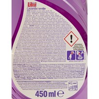 DETERĐENT LIKVI LAVANDA SMILJE 450ml SAPONIA
