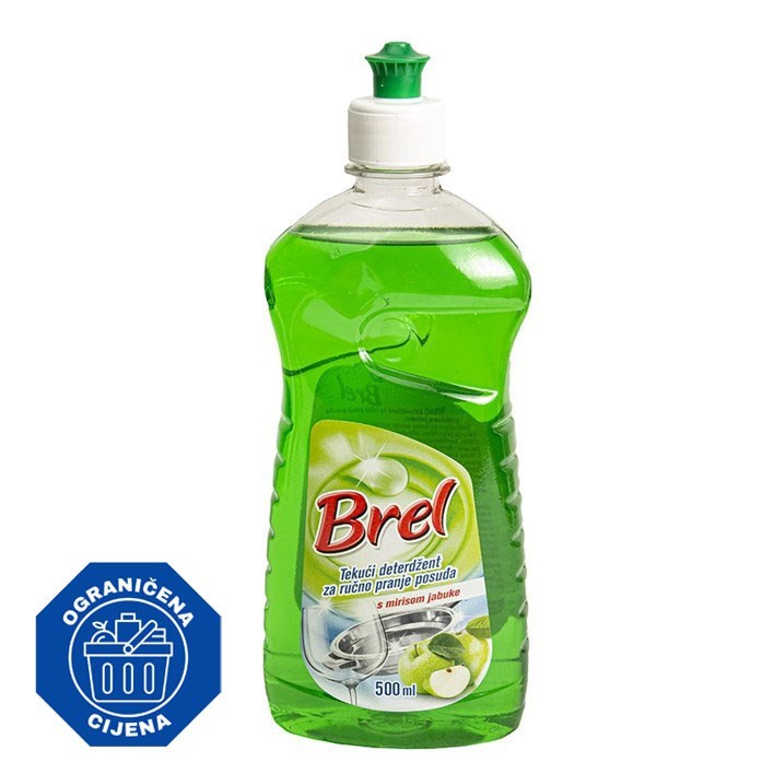 DETERĐENT ZA SUĐE BREL JABUKA 500ml ULTRA