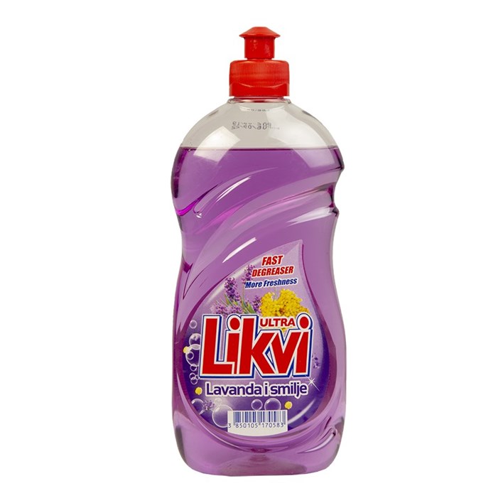 DETERĐENT LIKVI LAVANDA SMILJE 450ml SAPONIA