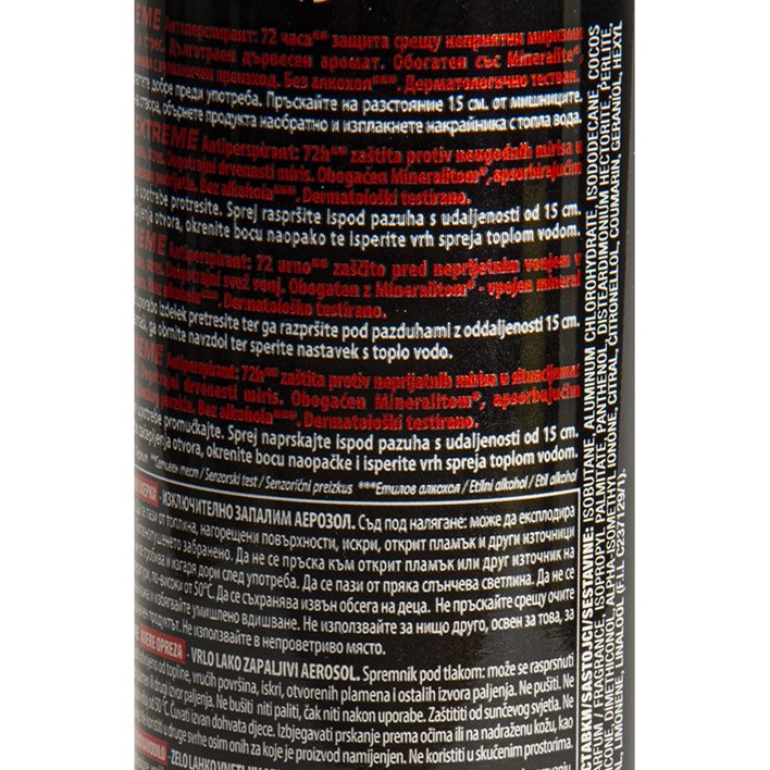 DEZODORANS GARNIER EXTREME 150ML MAN SPRAY