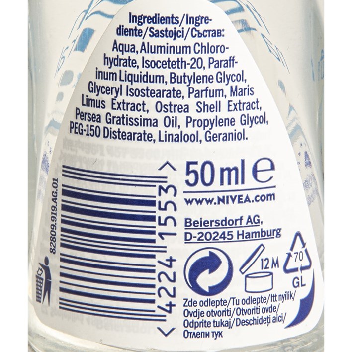 DEZODORANS NIVEA FRESH 50ml ROLL ON ALCA