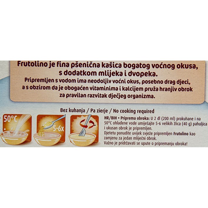 DJEČJA HRANA FRUTOLINO 200G PODRAVKA