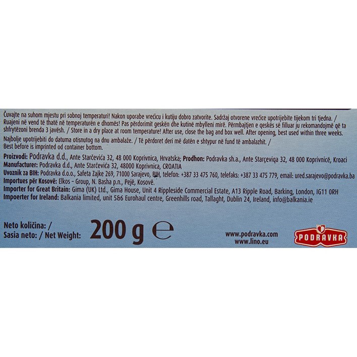 DJEČJA HRANA FRUTOLINO 200G PODRAVKA