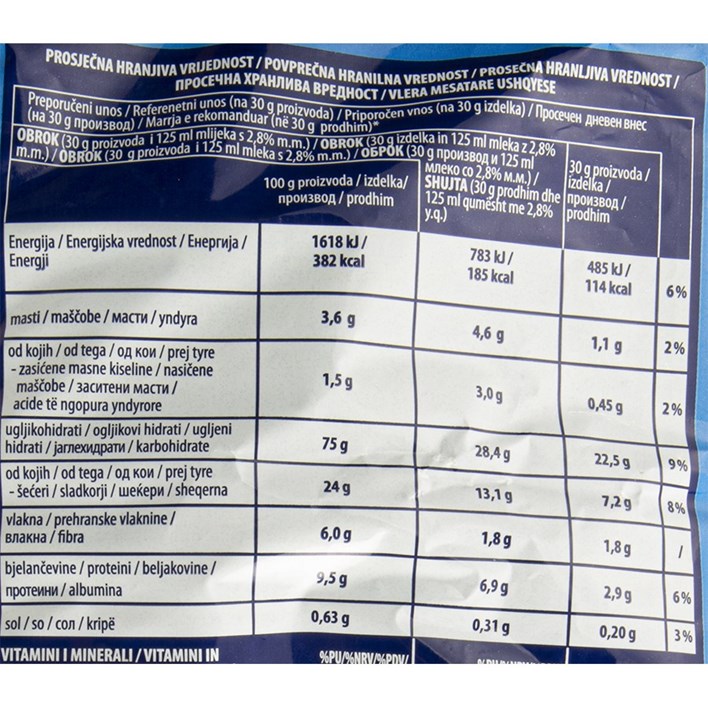 PAHULJICE LINO CRUNCH 500G PODRAVKA