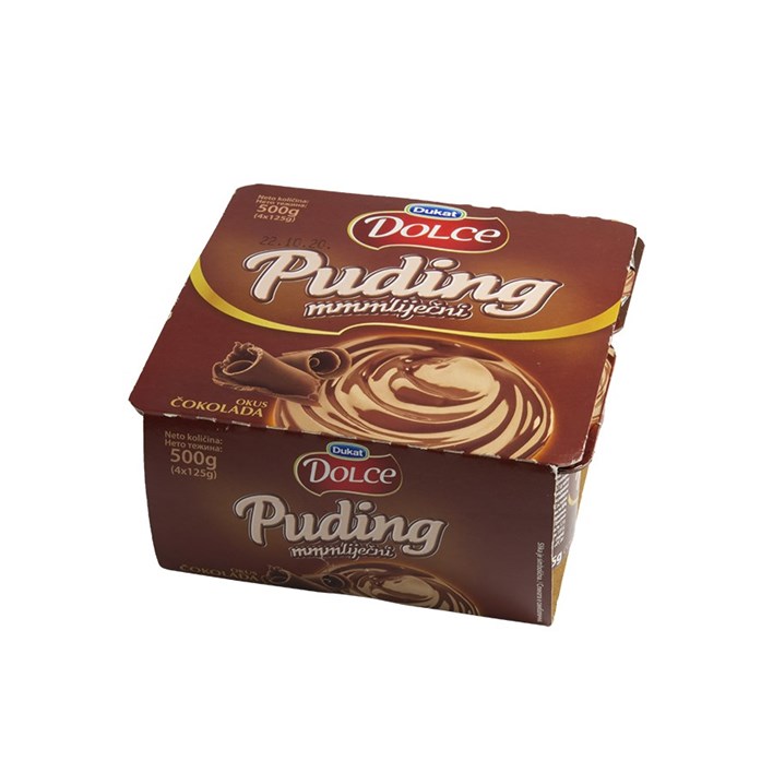 DUKAT PUDING ČOKOLADA 4X125g