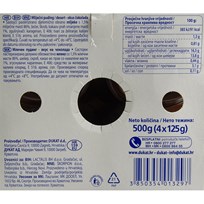 DUKAT PUDING ČOKOLADA 4X125g
