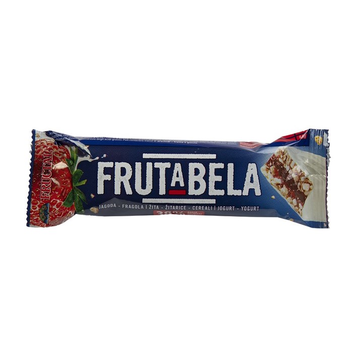 ŽITNA PLOČICA FRUTABELA JAGODA 30g ALCA