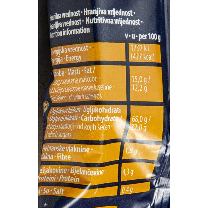 ŽITNA PLOČICA FRUTABELA MARELICA 30g ALCA