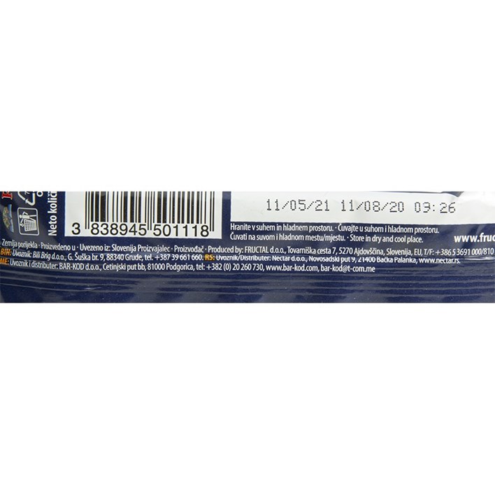 ŽITNA PLOČICA FRUTABELA MARELICA 30g ALCA