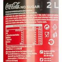 SOK GAZIRANI COCA COLA ZERO 2l COCA COLA