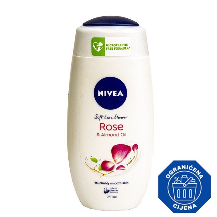 GEL ZA TUŠIRANJE NIVEA CARE ROSES 250ml