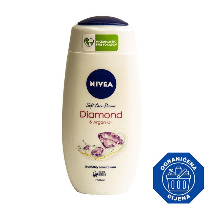 GEL ZA TUŠIRANJE NIVEA DIAMOND 250ml ALCA